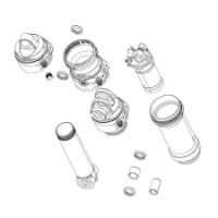 Rock Shox Trek Isostrut A1+ 2024+ Kolvsats Rock Shox Trek Isostrut A1+ 2024+ Kolvsats