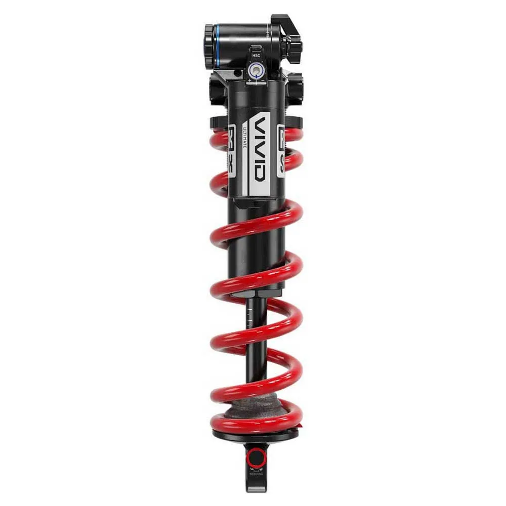 Rock Shox Vivid Coil Ultimate Rc2t Stötdämpare, Black, 55mm, 185mm