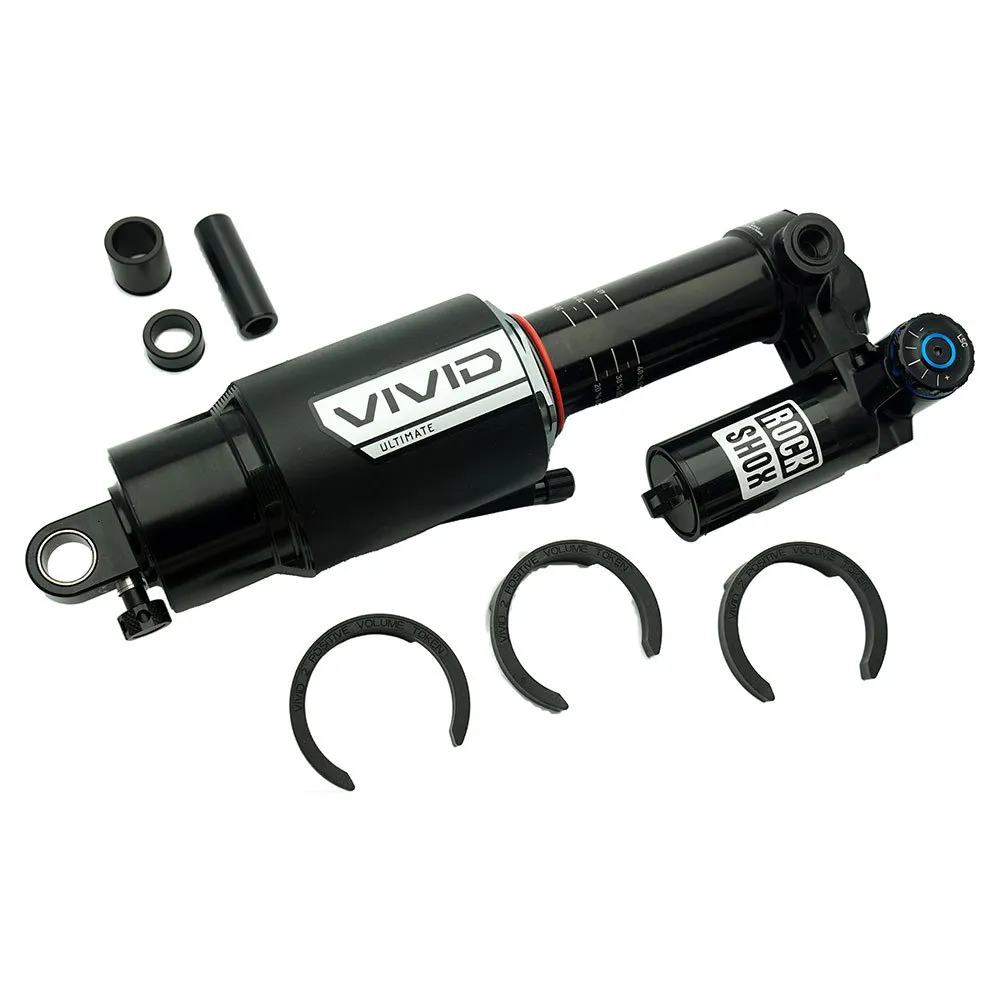 Rock Shox Vivid Ultimate Dh Rc2 Reb25/comp34 Standard/trunnion Trek Session 18-21 Stötdämpare, Black, 70mm, 225mm