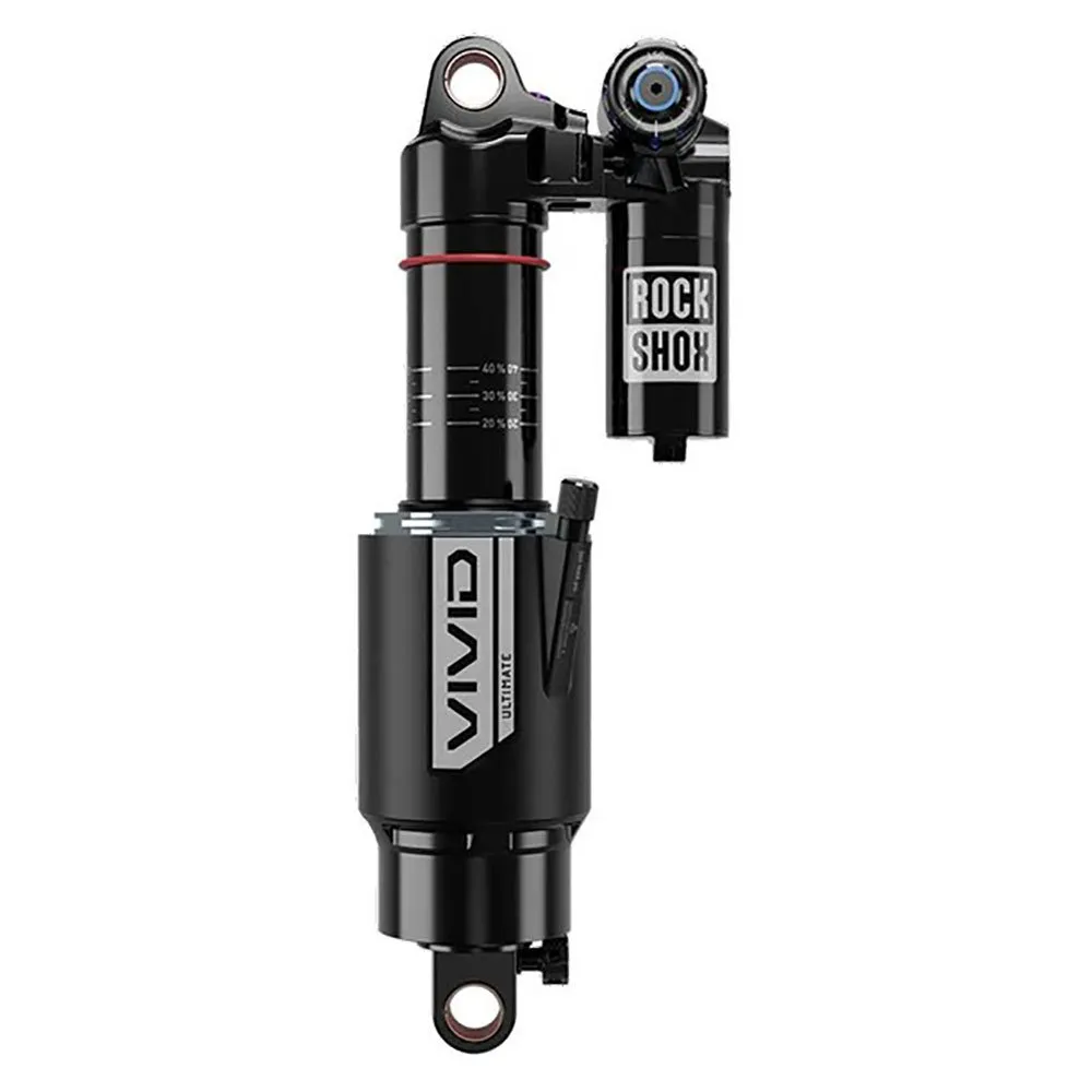 Rock Shox Vivid Ultimate Dh Rc2 Reb55/comp34 Standard/standard Stötdämpare, Black, 75mm, 250mm