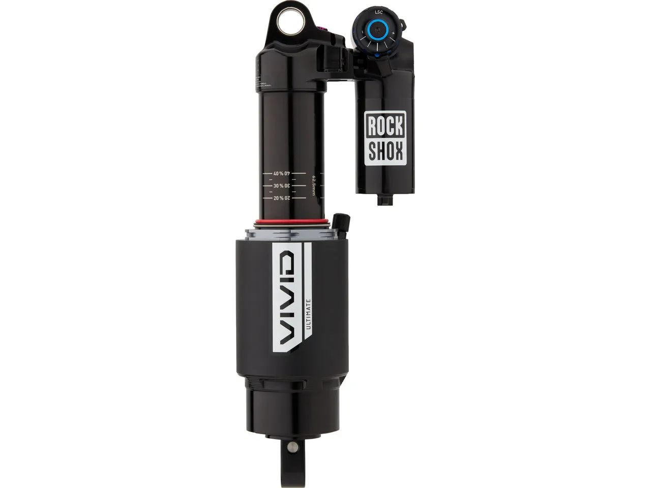 Rock Shox Vivid Ultimate RC2T Dämpfer für COMMENCAL Meta SX ab Modelljahr 2022, Black, 62.5mm, 230mm Rock Shox Vivid Ultimate RC2T Dämpfer für COMMENCAL Meta SX ab Modelljahr 2022, Black, 62.5mm, 230mm