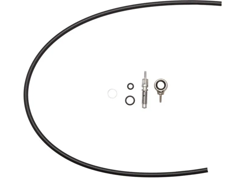 Rock Shox Xloc Banjo/Hose Barb Kit, Black, One Size Rock Shox Xloc Banjo/Hose Barb Kit, Black, One Size