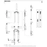 Rock Shox Yari 120 Mm Solo Air Boost Left Inre Fjäderdelar, Black, One Size