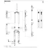 Rock Shox Yari 130 Mm Solo Air Boost Left Inre Fjäderdelar, Black, One Size