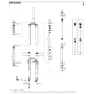 Rock Shox Yari/lyrik 160 Mmdual Position Air Left Inre Fjäderdelar, Black, One Size