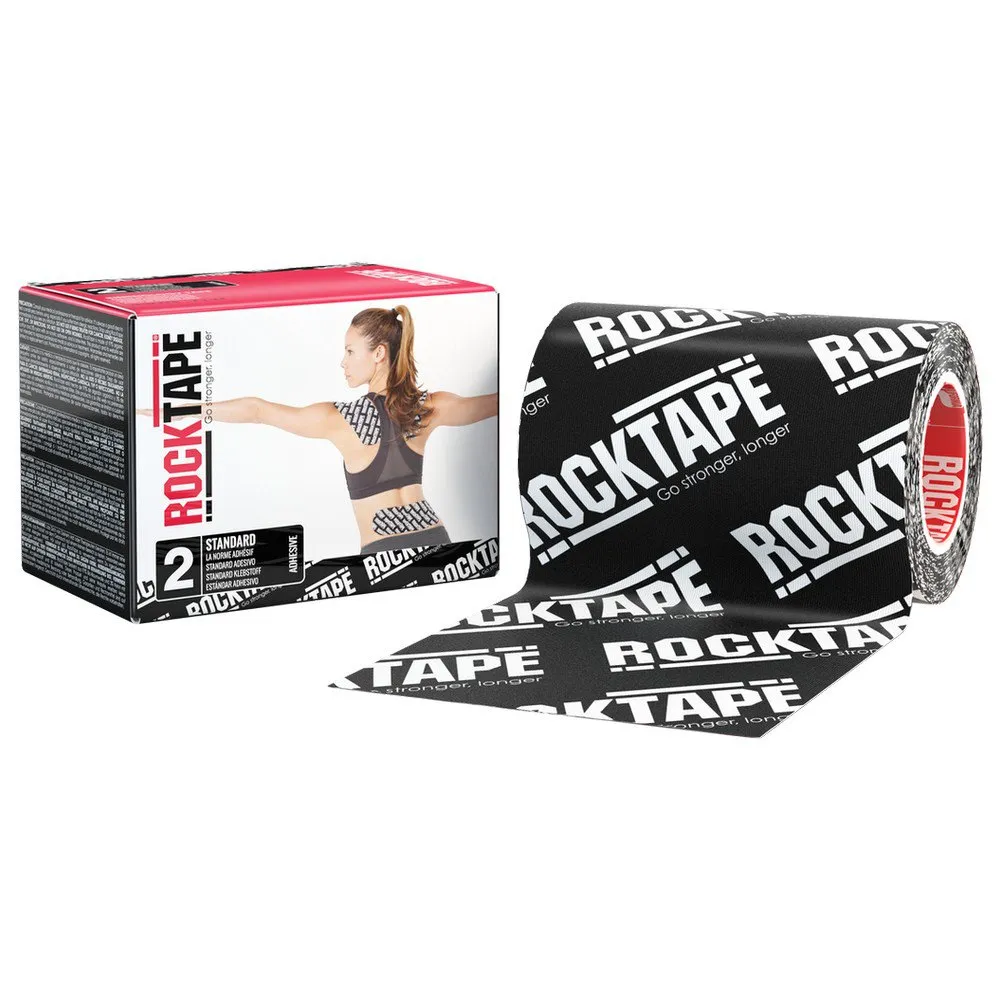 Rock Tape Mini Bid Daddy Logo Intl 10 Cmx5m Kinesiotejp, Black / white, One Size
