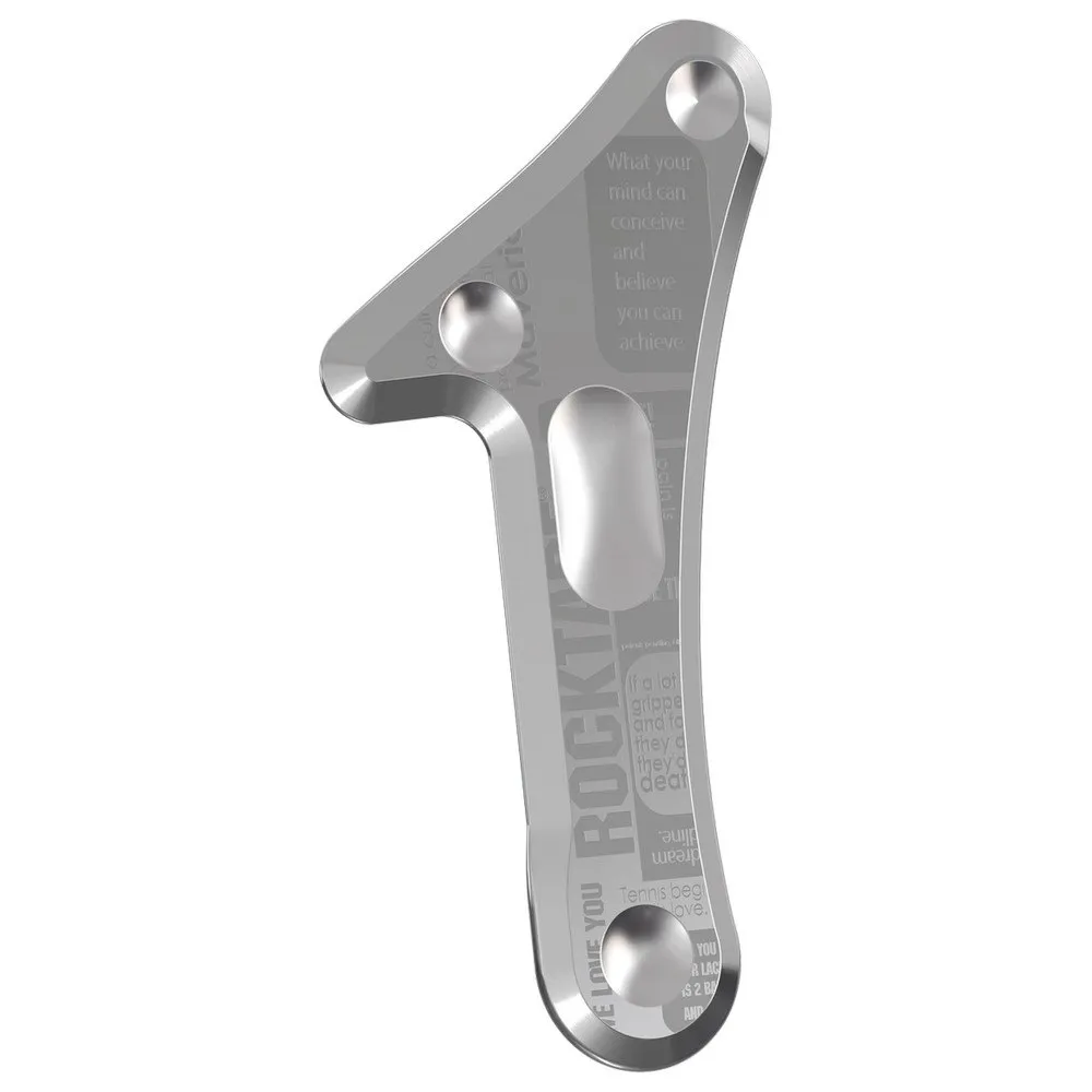 Rock Tape Mohawk-massager, Black / grey, One Size