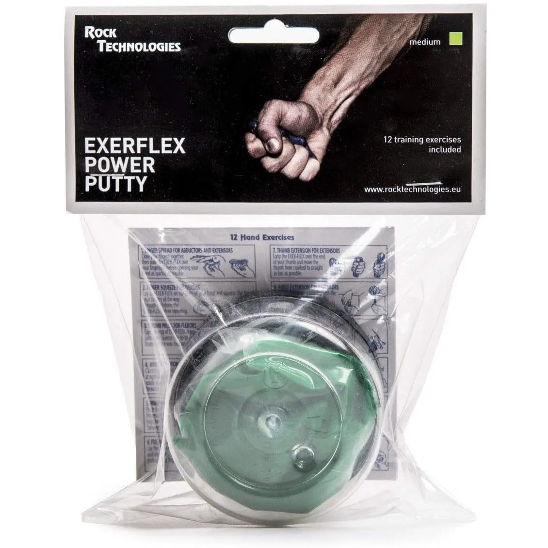 Rock Technologies Power Putty, Green, One Size Rock Technologies Power Putty, Green, One Size