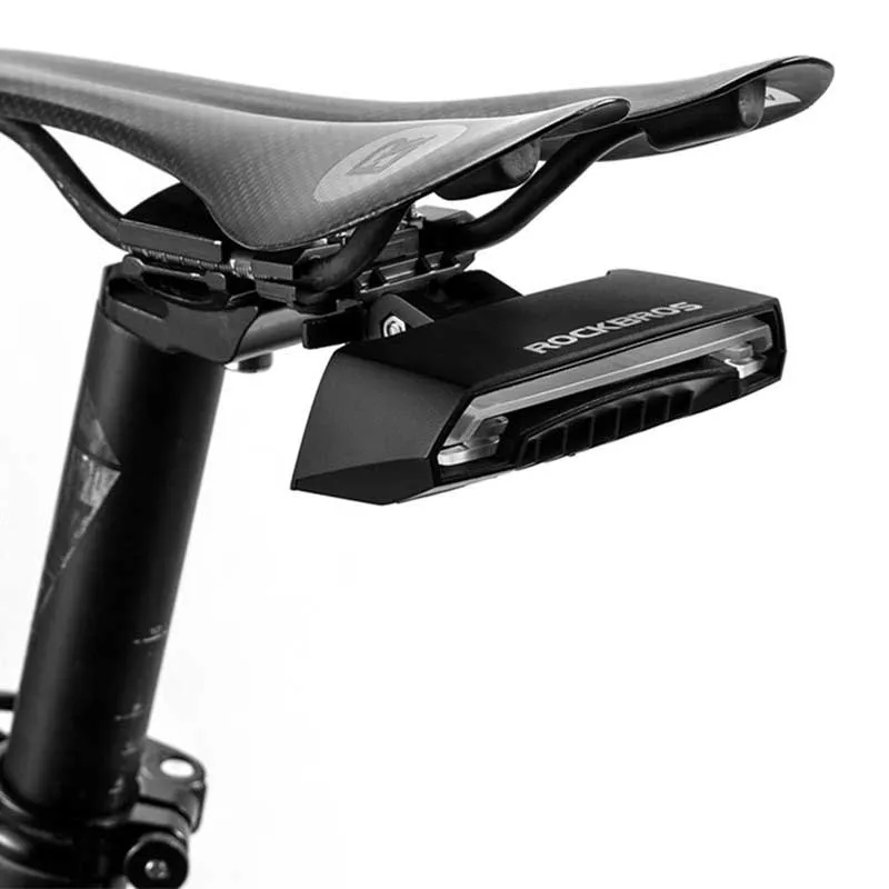 Rockbros Lkwd-r1 Smart Laser Bakljus, Black, One Size Rockbros Lkwd-r1 Smart Laser Bakljus, Black, One Size