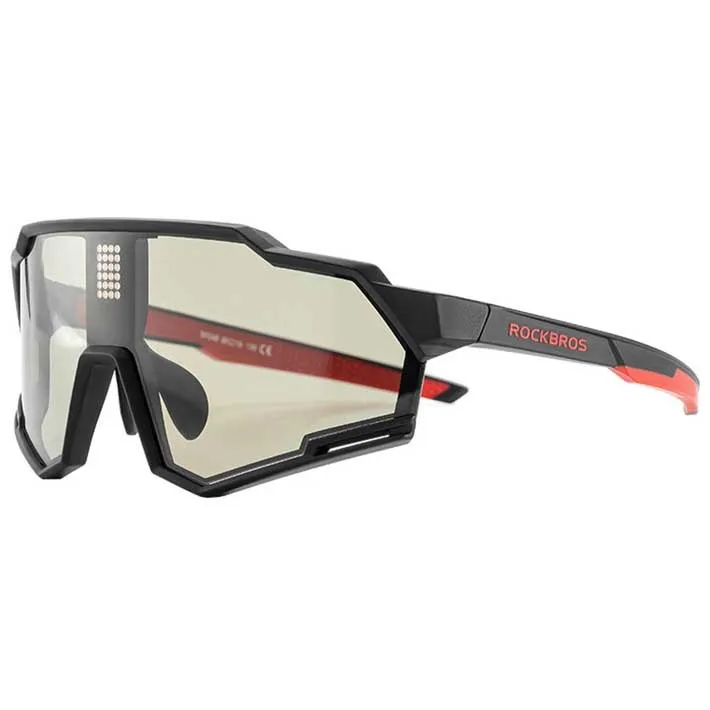 Rockbros Sp280 Smart Electrochromic Foto Kromatiska Solglasögon, Black, Black/CAT3