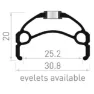 Rodi Vision 25 Fälg, Black, 650C - 26" 36H