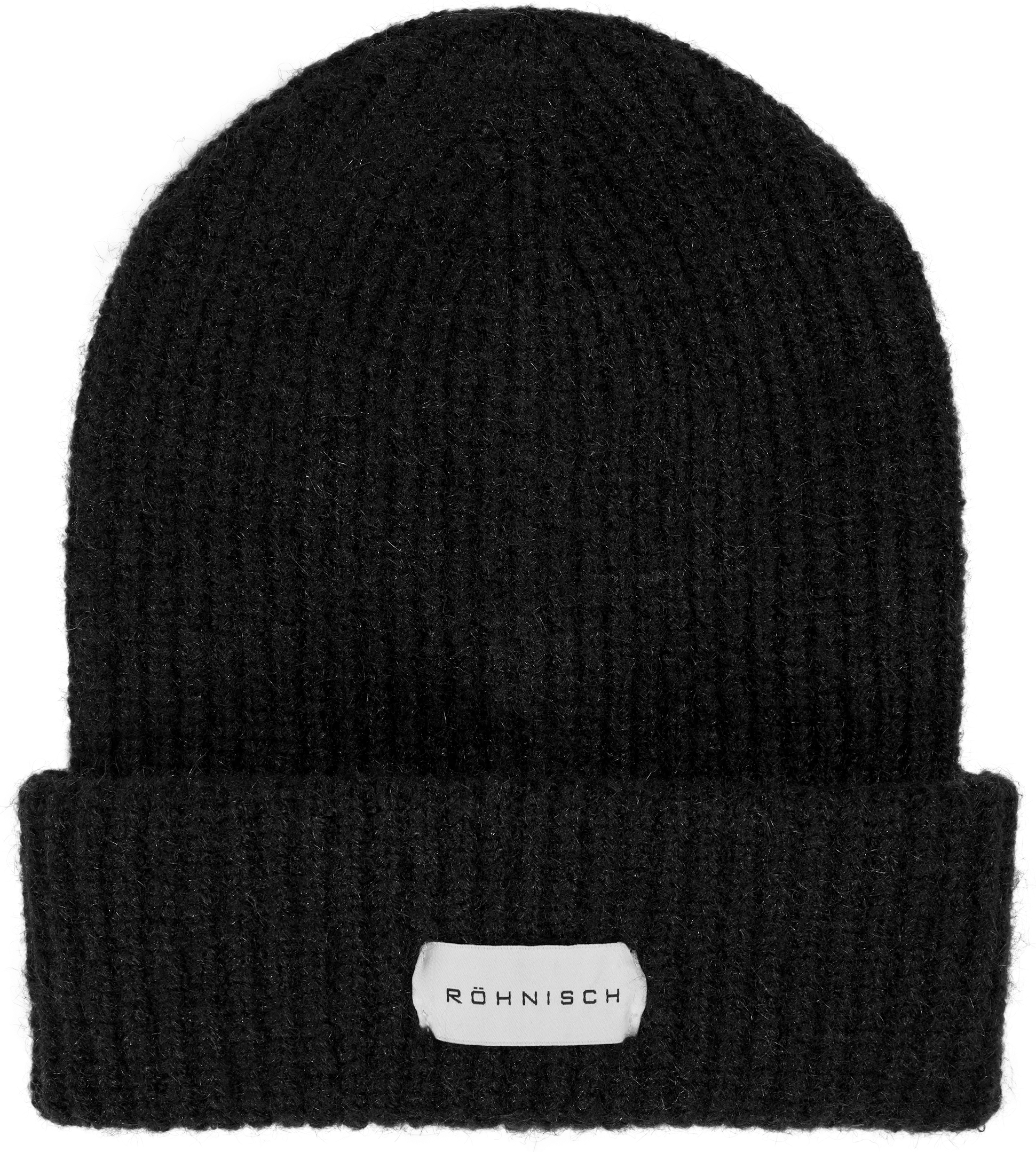 Röhnisch Chunky Beanie, Black Röhnisch Chunky Beanie, Black
