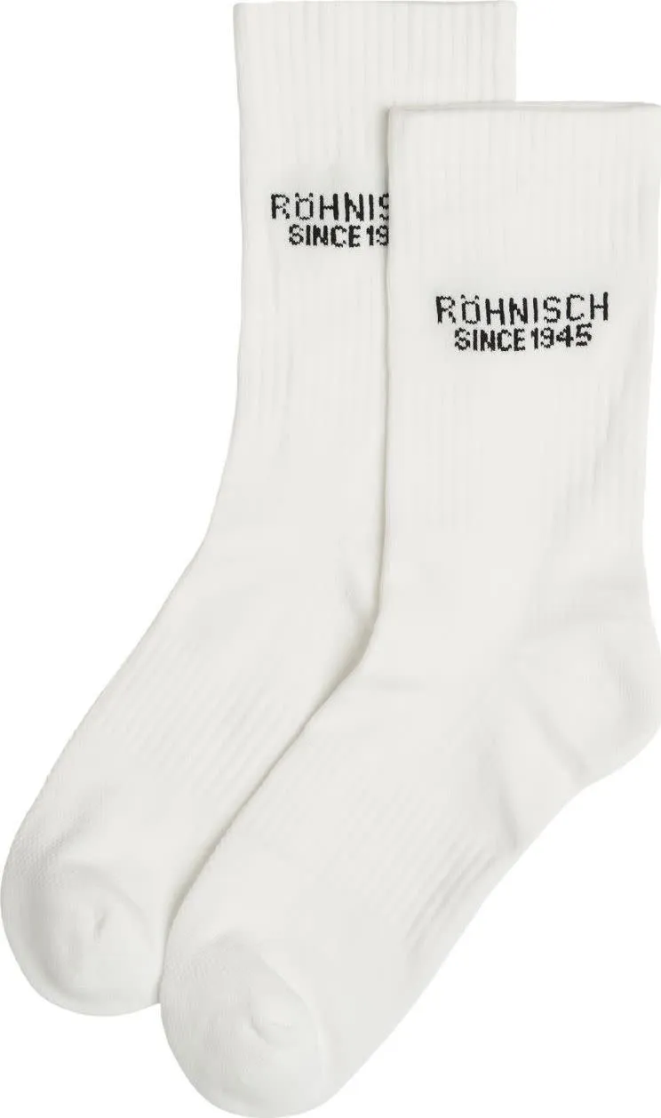Röhnisch Women's 2-Pack Logo Socks, White