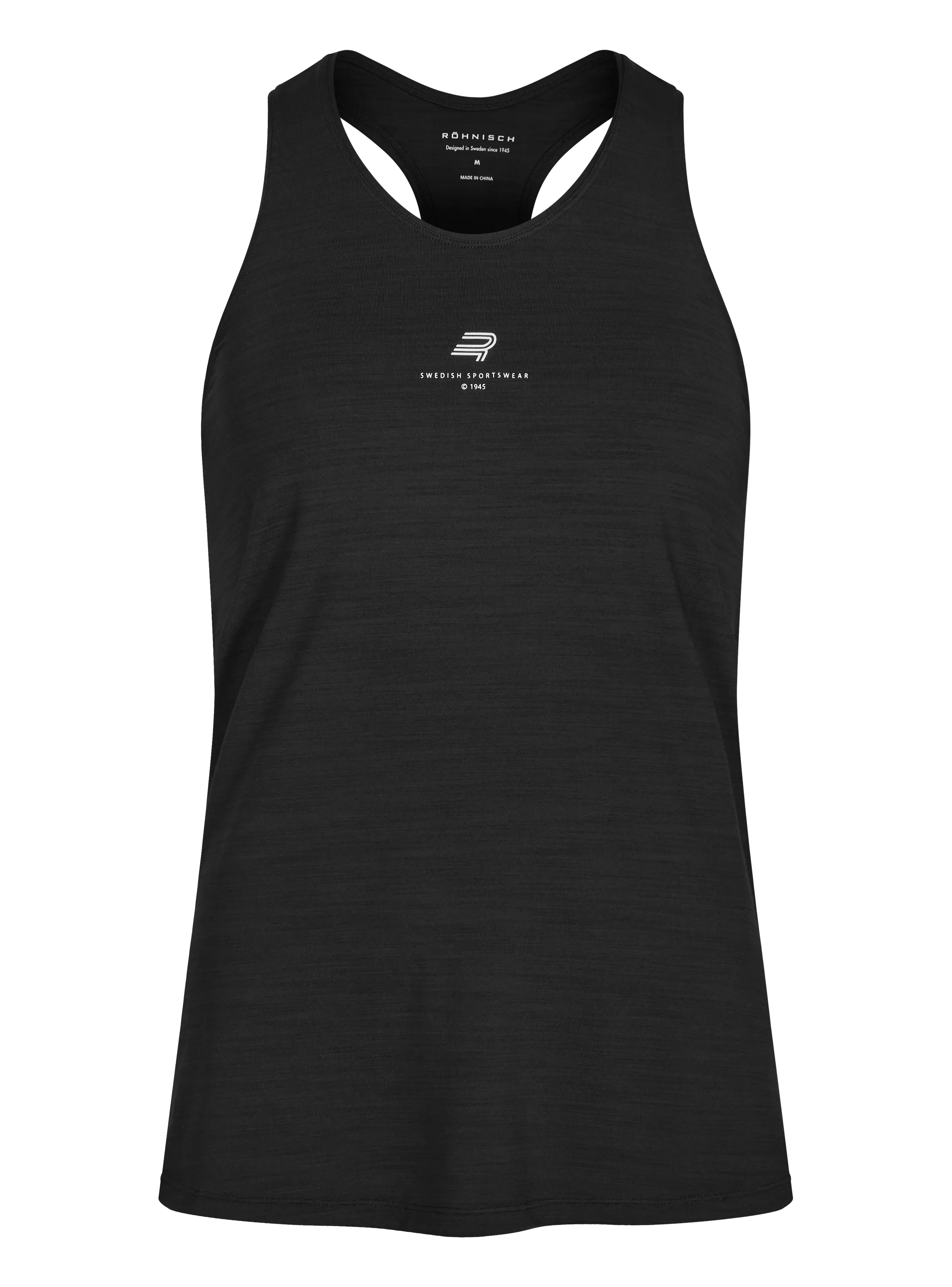 Röhnisch Women's Motion Racerback, Black Röhnisch Women's Motion Racerback, Black
