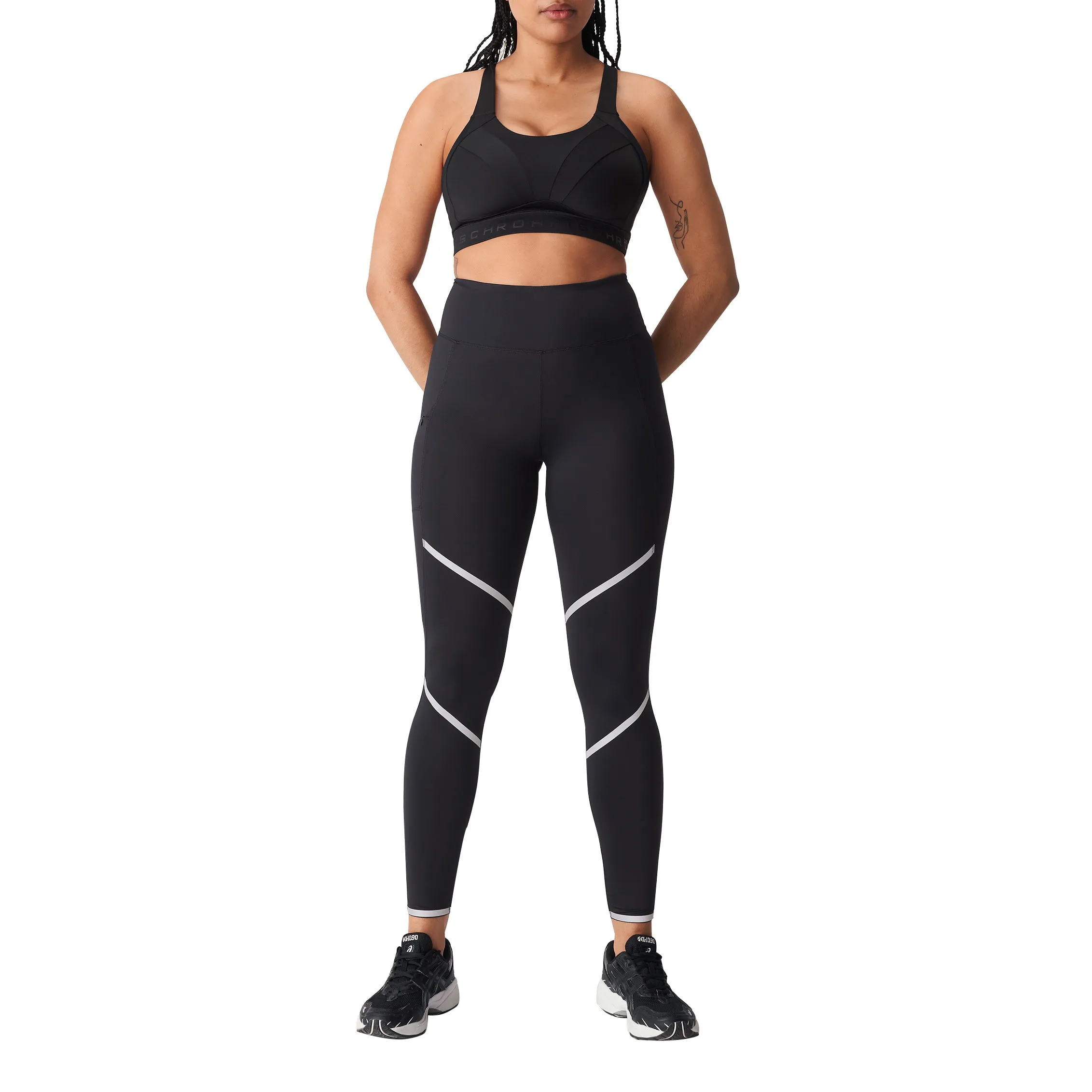 Röhnisch Women's Shape Skyla Tights, Black Röhnisch Women's Shape Skyla Tights, Black