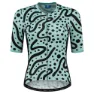 Rogelli Abstract Korta ärmar Cykeltröja, Turquoise / black, XL