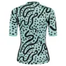 Rogelli Abstract Korta ärmar Cykeltröja, Turquoise / black, XL