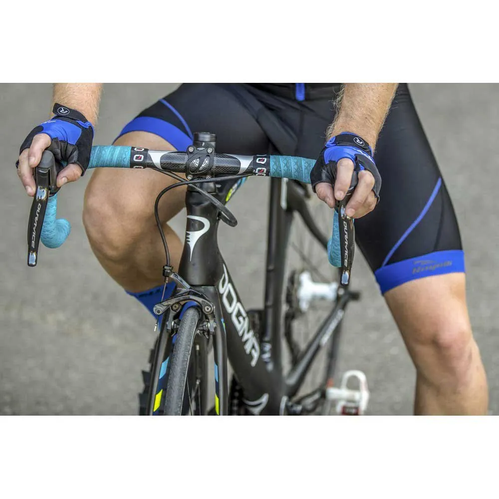 Rogelli Arios Ii Korta Handskar, Black / blue