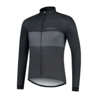 Rogelli Boost Cykeltröja, Långärmad, Grå/Svart