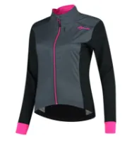 Rogelli Contenta Cykeljacka - Svart/Grå/Pink