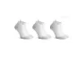 Rogelli Core löparstrumpor 3-pack kort skaft vit/grå