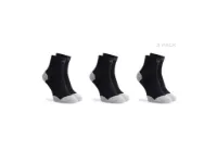 Rogelli Core löparstrumpor 3-pack svart/grå