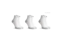 Rogelli Core löparstrumpor 3-pack vit/grå Rogelli Core löparstrumpor 3-pack vit/grå