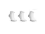 Rogelli Core löparstrumpor 3-pack vit/grå