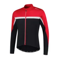 Rogelli Course Långärmad Jersey - Svart/Vit