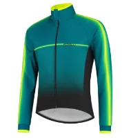 Rogelli Dex Cykeljacka - Turkis / Neon