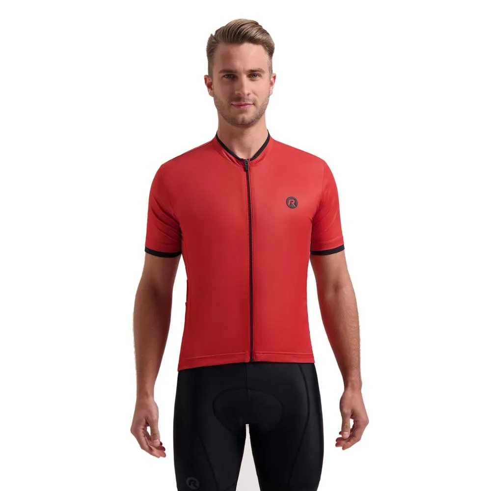 Rogelli Essential Korta ärmar Cykeltröja, Red, S