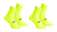 Rogelli Essentials Coolmax Strumpor 2-pack Fluo Rogelli Essentials Coolmax Strumpor 2-pack Fluo