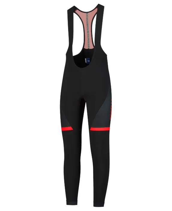 Rogelli Fuse Bibtights - Svart/Röd Rogelli Fuse Bibtights - Svart/Röd