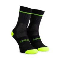 Rogelli Hero 2 Cykelstrømper Sort/Fluorescerande Grön Rogelli Hero 2 Cykelstrømper Sort/Fluorescerande Grön