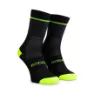 Rogelli Hero 2 Cykelstrømper Sort/Fluorescerande Grön