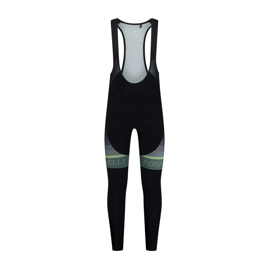 Rogelli Hero II Bibtights, Svart/Grön