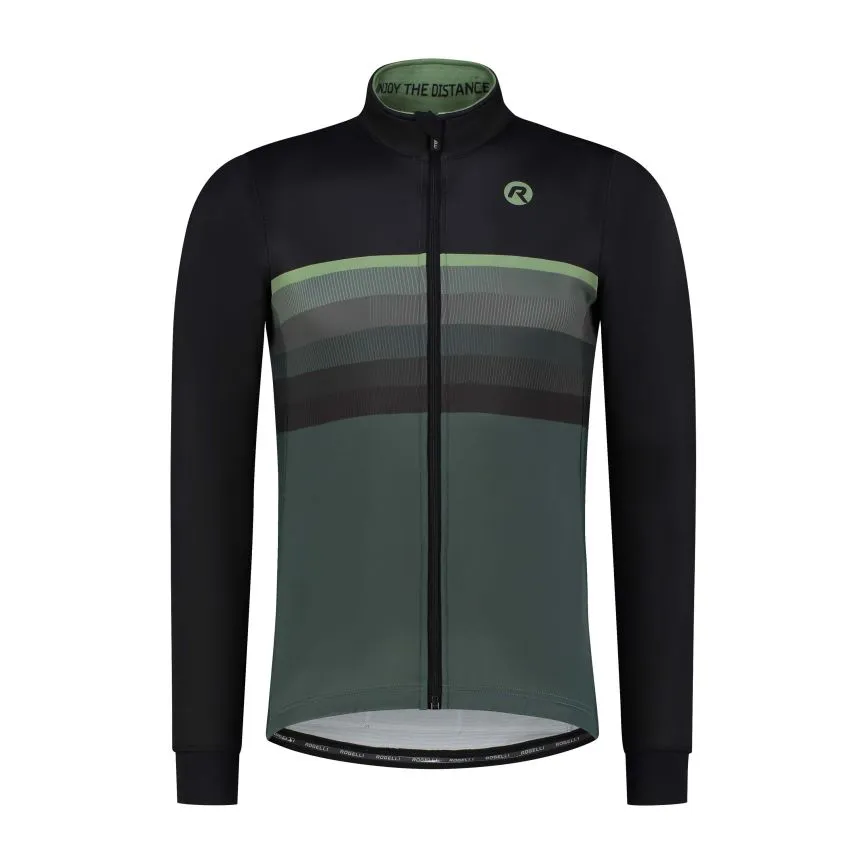 Rogelli Hero II Vinterjacka, Svart/gul