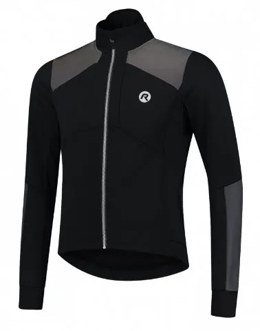 Rogelli Hi-Vis Vinterjacka - Svart/Reflex, Svart