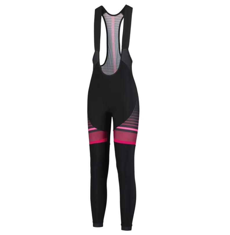 Rogelli Impress Bibtight - Svart/Bordeaux Rogelli Impress Bibtight - Svart/Bordeaux