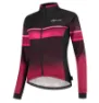 Rogelli Impress Cykeljacka - Bordeaux/Pink