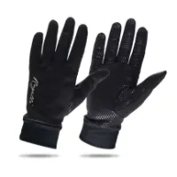 Rogelli Laval handskar svart/gul Rogelli Laval handskar svart/gul