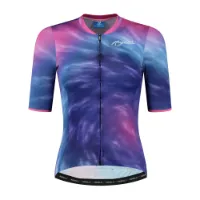 Rogelli Marble Kortärmad Jersey för kvinnor Tie Dye Blå / Lilla Rogelli Marble Kortärmad Jersey för kvinnor Tie Dye Blå / Lilla