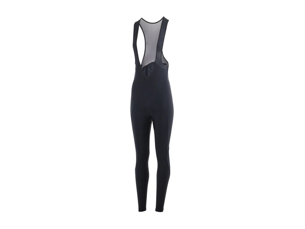 Rogelli Nero höst/vinter Bib cykelbyxor med power gel dyna svart dam Rogelli Nero höst/vinter Bib cykelbyxor med power gel dyna svart dam