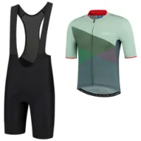 Rogelli Power Spike Kortärmad Tröja Och Bib Shorts Set Rogelli Power Spike Kortärmad Tröja Och Bib Shorts Set