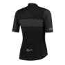 Rogelli Purpose Korta ärmar Cykeltröja, Black / white, XXL