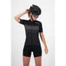 Rogelli Purpose Korta ärmar Cykeltröja, Black / white, XXL