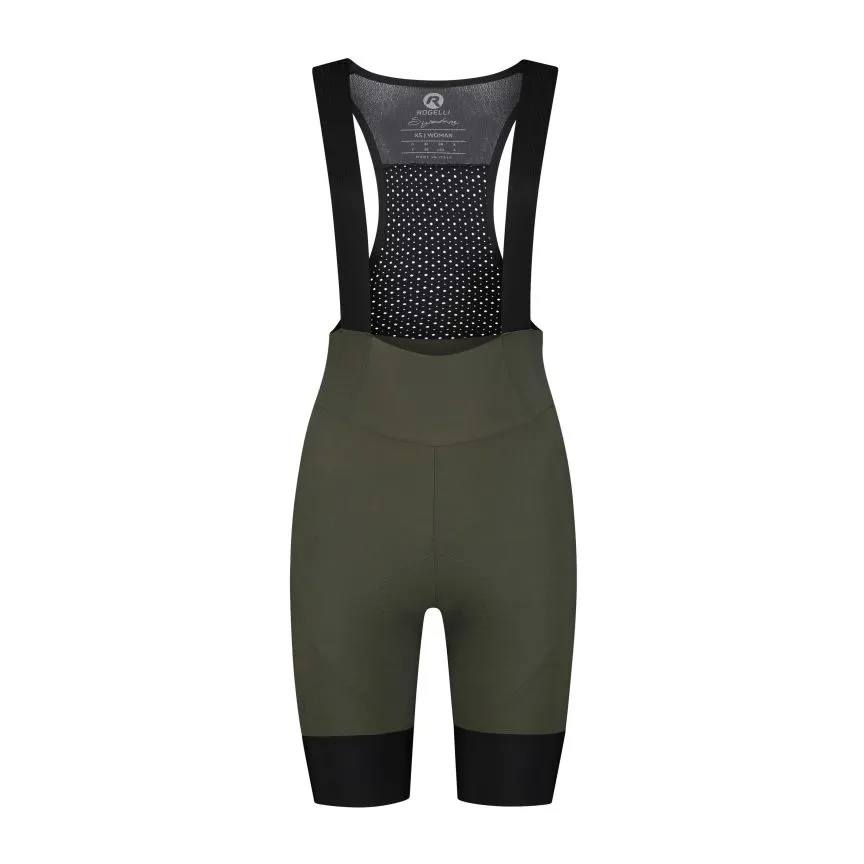 Rogelli Signature Bibshorts Dam, Grön Rogelli Signature Bibshorts Dam, Grön