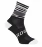 Rogelli Stripe Cykelstrumpor - Svart/Vit, Vit/Svart