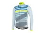 Rogelli Stripe vinterjacka windtex grå/grön/flou herr