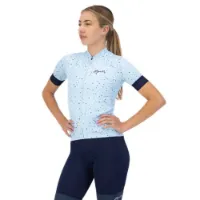 Rogelli Terrazzo Kortärmad Jersey till kvinnor Lilla / Rosa Rogelli Terrazzo Kortärmad Jersey till kvinnor Lilla / Rosa